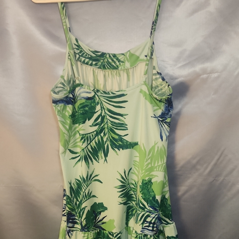 Cute Tropical Print Sleep Dress Sz S - Picture 8 of 8